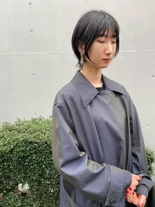 ショート hemm,hemm.所属・ショート・ボブ MIKUのヘアスタイル