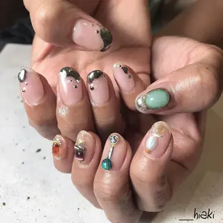 ネイル nail atelier AMBER所属・saori .の眉毛・アイブロウイメージ