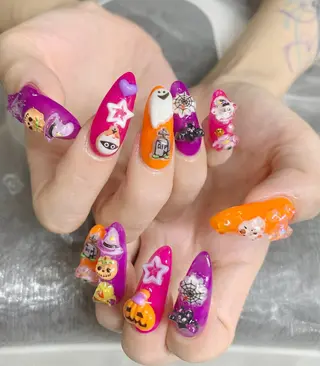 ネイル mira-cle大濱美容アカデミー所属・AI NAのネイルデザイン