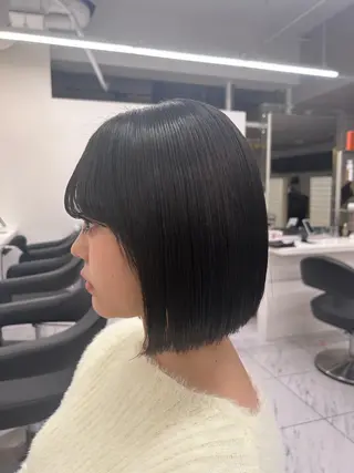ミディアム カラー パーマ ヘアアレンジ メンズ キッズ ブリーチなしカラー/ ブラウン/レイヤーのヘアスタイル