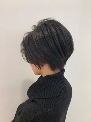 ショート 銀座/レイヤーカット 🤍内野すみれのヘアスタイル