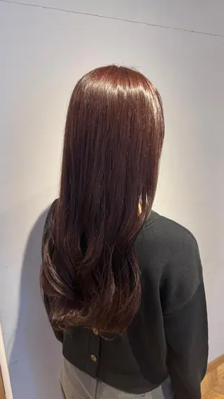 カラー 鈴木 雅捺のヘアスタイル