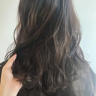 ミディアム カラー 🌼透明感艶カラー オリーブ🌼河村咲のヘアスタイル