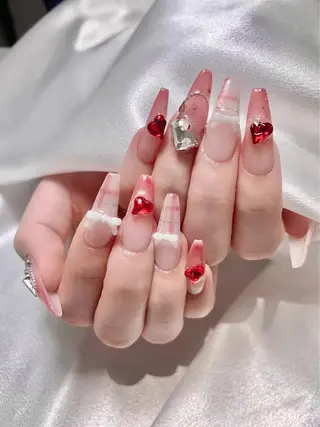 ネイル 長さだし専門店 M2　rikaのネイルデザイン