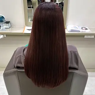 ロング カラー 中川 海那のヘアスタイル