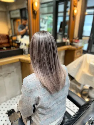 セミロング カラー メンズNo.1💥 ユウトのヘアスタイル