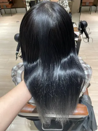 ロング 艶カラー/アレンジ/ はまぐちうみのヘアスタイル