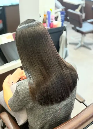 ロング カラー 韓国×髪質改善カラー 💎hinaのヘアスタイル