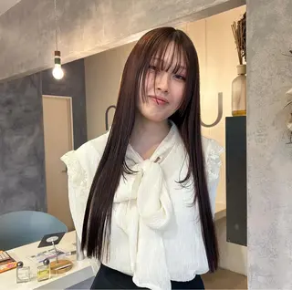 ロング 石田 菜月のヘアスタイル