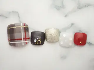 ネイル トップネイリスト Ribbon立川店のネイルデザイン