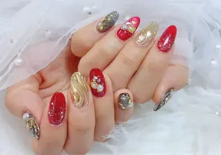 ネイル 長さだし/持込/ ins風ネイル/Umのネイルデザイン