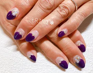 ネイル tRING＊ しいの木台のネイルデザイン