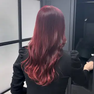 ロング カラー Ren. 🦋デザインカラーのヘアスタイル