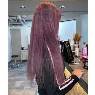 ロング カラー 韓国レイヤー/透明感 ♡YUUNAのヘアスタイル