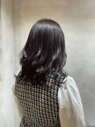 ロング カラー GO TODAY SHARE SALON 原宿本店所属・ブリーチ/ハイトーン 艶カラー/ユリナのヘアスタイル