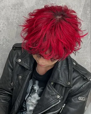 ミディアム カラー パーマ メンズ メンズパーマ特化 🔥韓国ヘア職人🔥のヘアスタイル