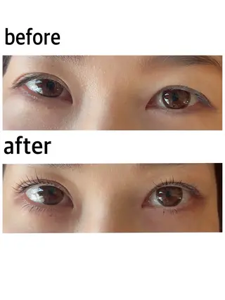 マツエク・マツパ ビープラス美容室 まつ毛パーマと骨気のマツエク・マツパデザイン