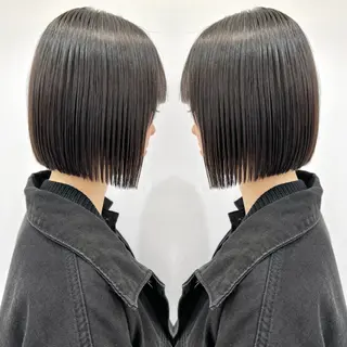 ショート ボブ/髪質改善/ ミディアム/浅川俊輝のヘアスタイル