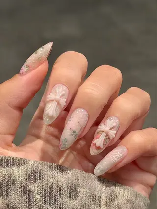 ネイル 長さだし専門店 M2　rikaのネイルデザイン