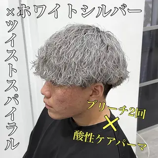 カラー パーマ メンズ dot.グループ指名 No.1橋本滉太のヘアスタイル