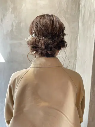 ヘアアレンジ ヤマモト マイのヘアスタイル