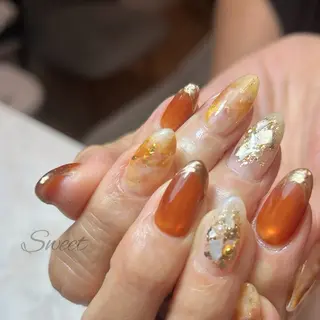 ネイル sweet 仲野陽子のネイルデザイン