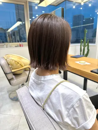 ショート 上野湧太 髪質改善/艶カラーのヘアスタイル