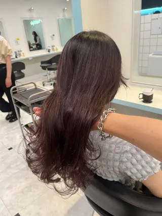 カラー 似合わせ💗骨格矯正 💗透明感カラー💗のヘアスタイル