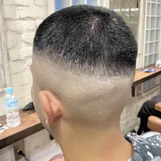 ショート メンズ メンズ/フェード/ バーバー/盛山大地のヘアスタイル