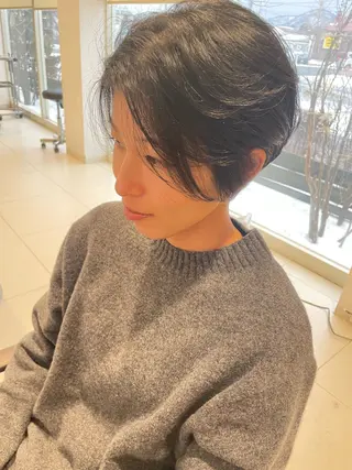 ショート 鶴岡で縮毛矯正なら お任せ！ハヤシナオミのヘアスタイル