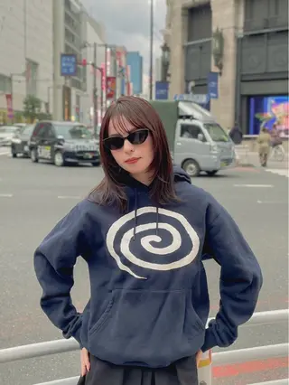 セミロング Lachic所属・髪質改善/ストレート 根上のヘアスタイル