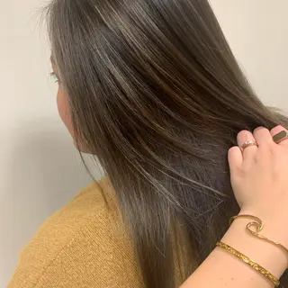 セミロング カラー LOPEZ LAB所属・🦁LOPEZLAB /RUNA🌙のヘアスタイル