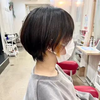 ショート カラー SALOWIN所属・ショート専門 笠井翔太のヘアスタイル