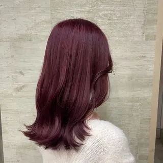 ミディアム attrait辻堂所属・大森 華/艶カラー🐰💞のヘアスタイル