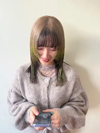 カラー ロング HairSalon  Cloudのヘアスタイル