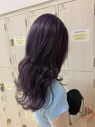 セミロング カラー 暖色専門美容師🎀 お客様満足度◎のヘアスタイル