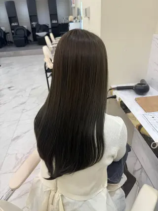 ロング カラー 韓国ヘア🇰🇷艶 カラー/sakuraのヘアスタイル