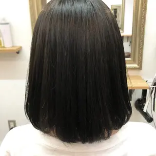 ミディアム 齋藤 真由のヘアスタイル