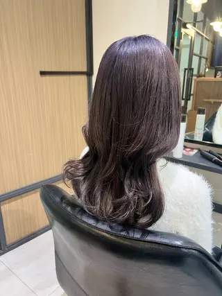 セミロング カラー Neale. ユメのヘアスタイル