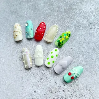 ネイル セプトネイル所属・かたぎり ももなのネイルデザイン