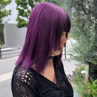 ミディアム カラー げん/梅田美容室 中崎町美容室のヘアスタイル