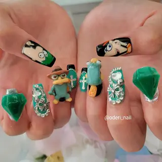 ネイル おで@ oderi_nailのネイルデザイン