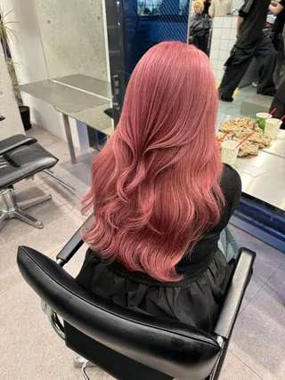 ロング カラー 🐯ミルクティーベー ジュ/大雅🐯のヘアスタイル