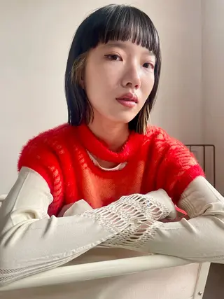 ミディアム カラー 高円寺 utuwa🌟まなみのヘアスタイル