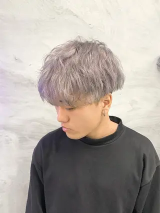 ミディアム メンズサロンロス【LOSS】所属・メンズパーマ/新潟駅 NOBUTA🔥のヘアスタイル