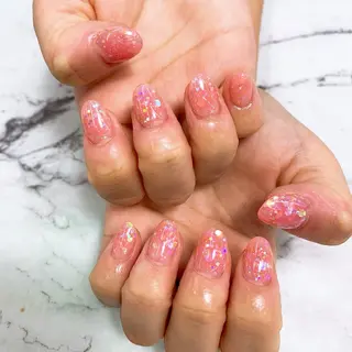 ネイル ⭐︎休業中の練習⭐︎ JNA認定講師髙橋のネイルデザイン