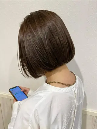 カラー 【eight宿河原】 すぎもとはづきのヘアスタイル