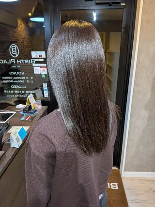 セミロング BIRTHPLACE所属・BIRTHPLACE ✨HIROKOのヘアスタイル