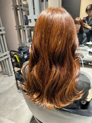 ミディアム カラー Dxxxx III所属・女性目線の大人 メンズ*Ayakaのヘアスタイル