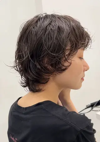 パーマ 河村 雛花のヘアスタイル